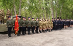 В Волгограде состоялась военно-историческая реконструкция «Они были первыми»